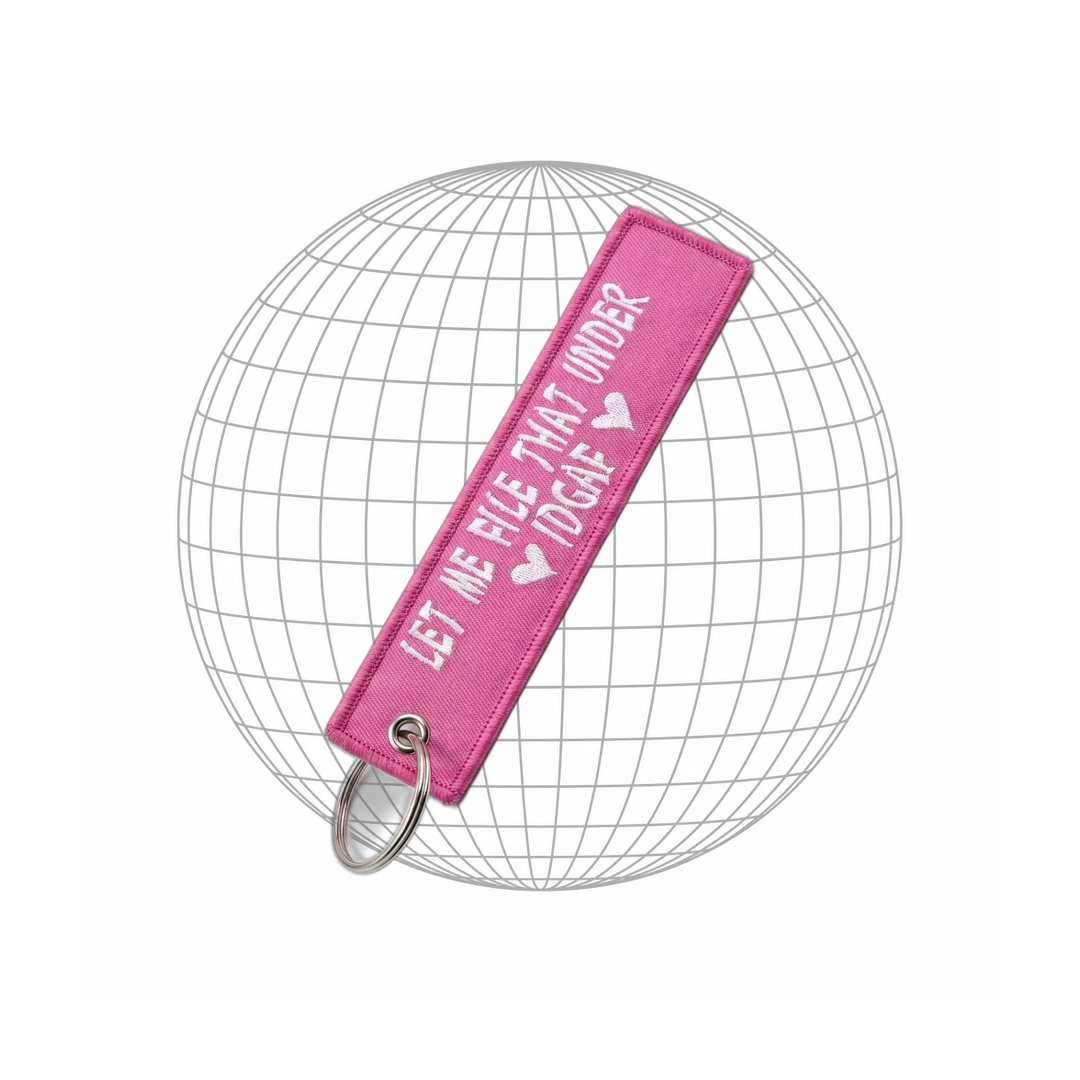 Lightweight Motorcycle Key Tag – Let Me File That....