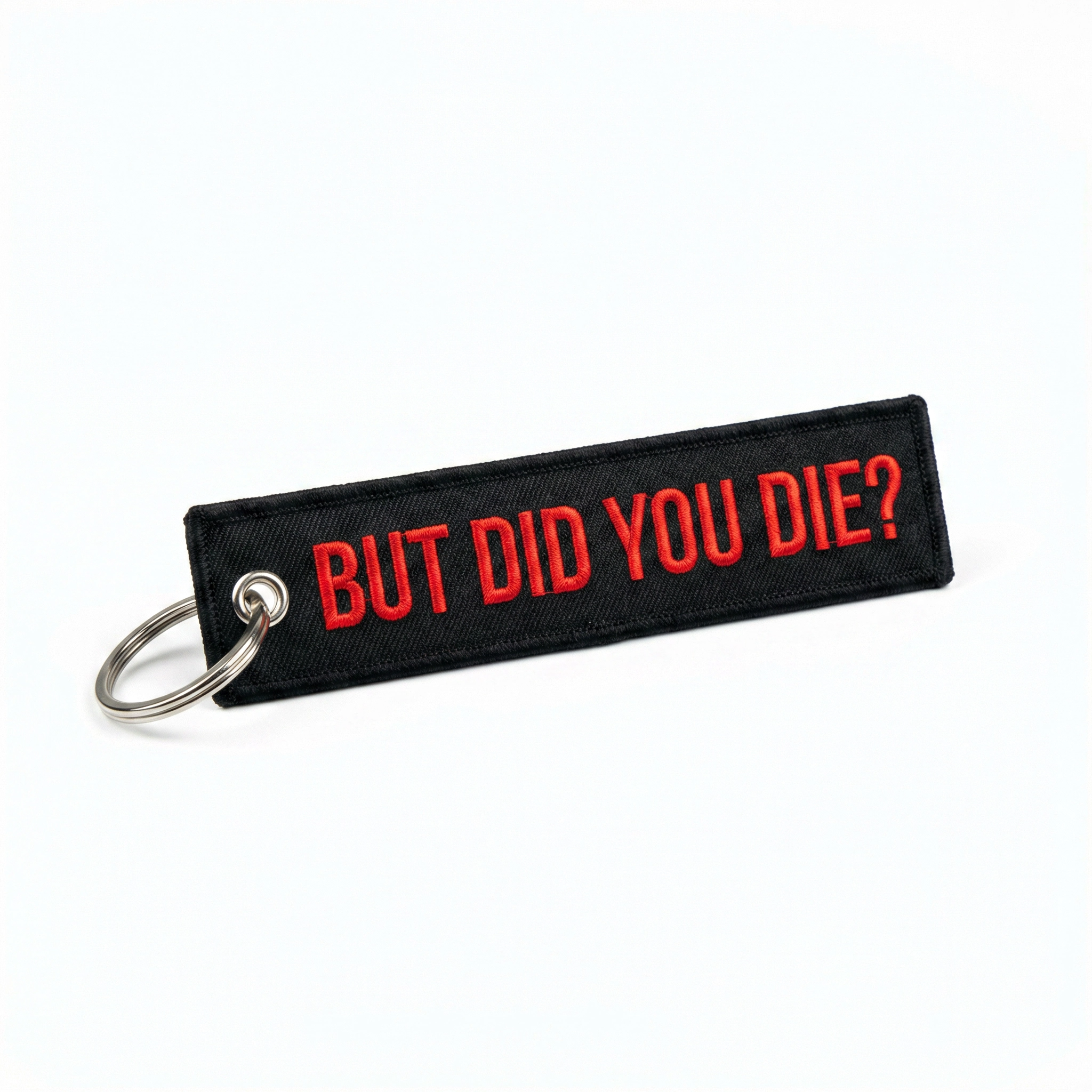Lightweight Motorcycle Key Tag – Did U Die